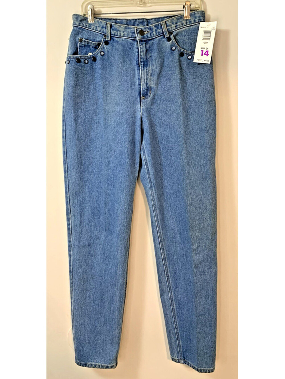 VTG Liz Claiborne Five-Pocket Jeans NWT 14 Classic Fit Y2K High Waisted